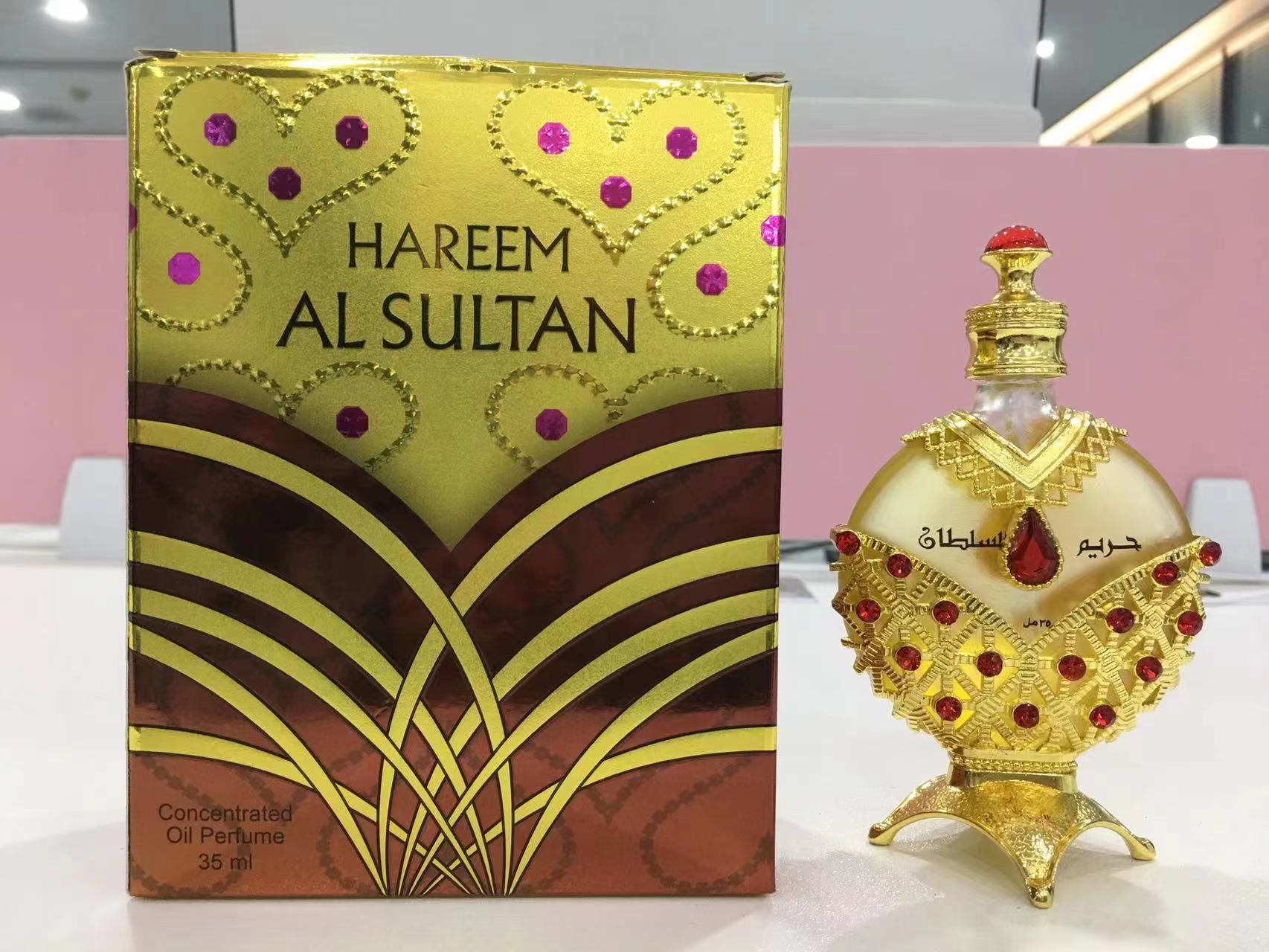 KHADLAJ PERFUMES Hareem Al Sultan Gold Concentrated Perfume Oil For Unisex, 1.18 Ounce KHADLAJ PERFUMES Hareem Al Sultan Gold Concentrated Perfume Oil For Unisex, 1.18 Ounce